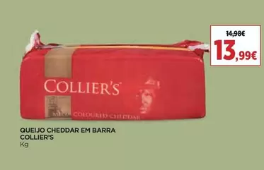 Collier's - Queijo Cheddar Em Barra