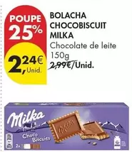 Milka - Bolacha Chocobiscuit