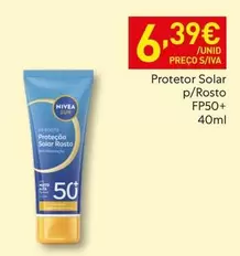Nivea - Protetor Solar P/Rosto Fp50+