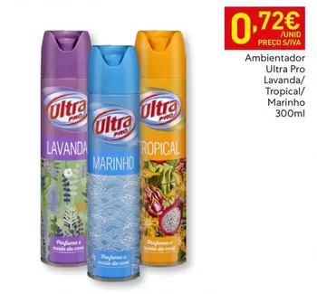 Ultra Pro - Ambientador  Lavanda/ Tropical/ Marinho