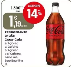 Coca Cola - Refrigerante C/ Gas