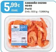 Porsi - Camarão Cozido