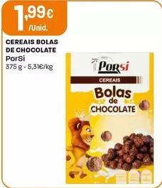 Porsi - Cereais Bolas De Chocolate