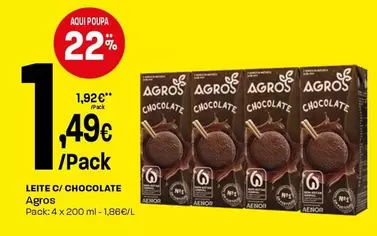 Agros - Leite C/Chocolate