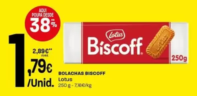 Lotus - Bolachas Biscoff