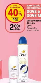 Dove - Desodorizante Roll-on
