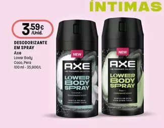 Axe - Desodorizante Em Spray