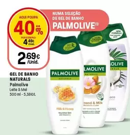 Palmolive - Gel De Banho Naturals