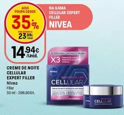 Nivea - Creme De Noite Cellular Expert Filler