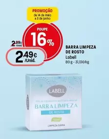Labell - Barra Limpeza De Rosto