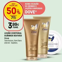 Dove - Locao Corporal Summer Revived