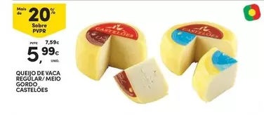 Castelões - Queijo De Vaca Regular/Meio Gordo