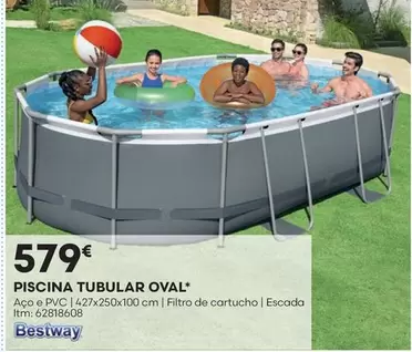 Bestway - Piscina Tubular Oval