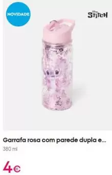 .Com - Garrafa Rosa Com Parede Dupla E...