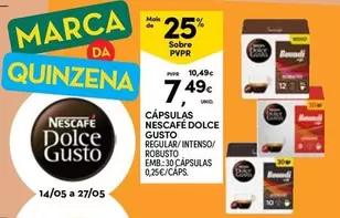 Nescafé - Capsulas Dolce Gusto Regular/ Intenso/ Robusto Embe