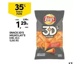 Lay's - Snack 3d's Milho