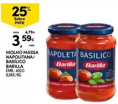 Barilla - Molho Massa Napolitana/ Basilico