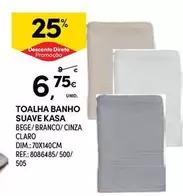 Kasa - Toalha Banho Suave