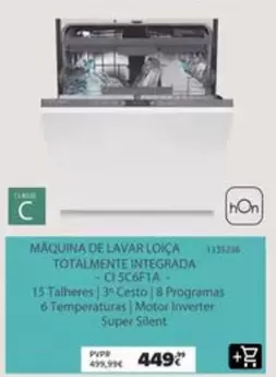 Maquina De Lavar Loica Totalmente Integrada Cj Scafa