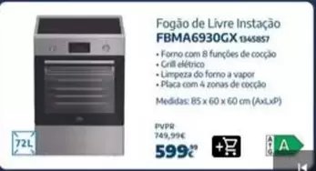 A+ - Fogão De Livre Instação Fbm46930gx