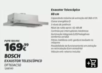 Bosch - Exaustor Telescopico