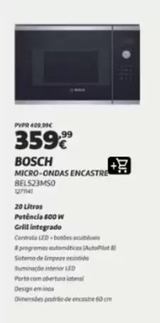 Bosch - Micro-ondas Encastre