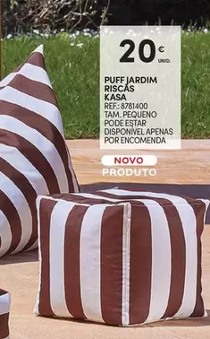 Kasa - Puff Jardim Riscas