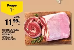 Costela/ Aba C/Osso De Vitela