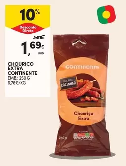 Continente - Chouriço Extra