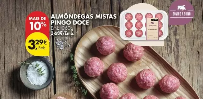 pingo doce - Almôndegas Mistas Pingo Doce
