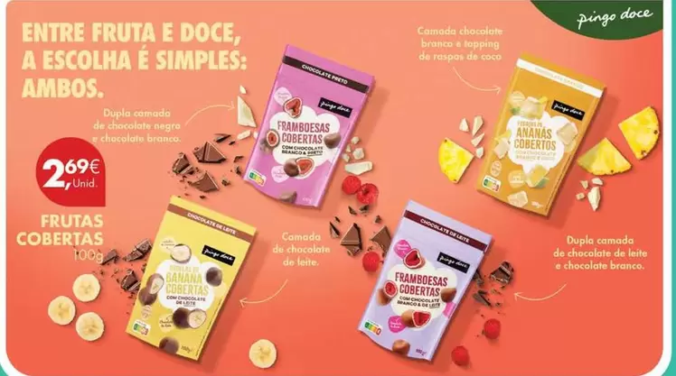 pingo doce - Entre Fruta E Doce, A Escoliha E Simples: Ambos