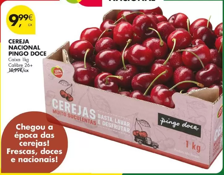 pingo doce - Cerejas Nacional