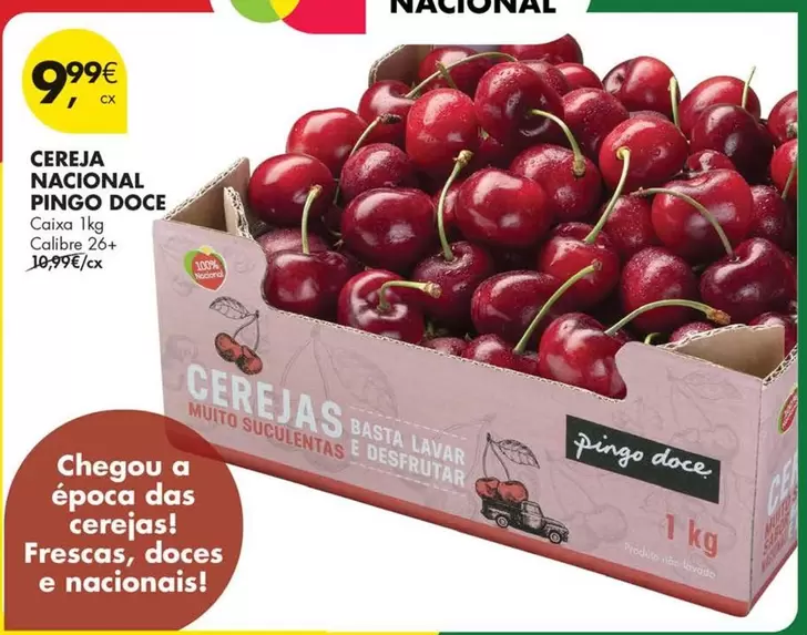 pingo doce - Cerejas Nacional