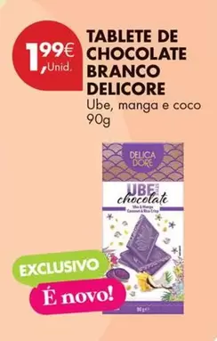 Tablete De Chocolate Branco