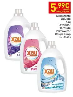 Xau - Detergente Liquido Lavanda/ Flores De Primavera/ Roupa Limp