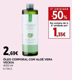 Veckia - Óleo Corporal Com Aloé Vera