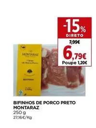 Montaraz - Bifinhos De Porco Preto