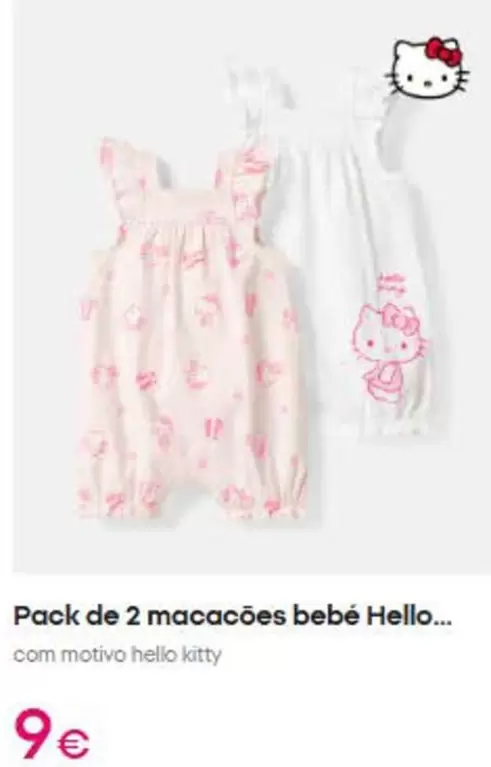 .Com - Pack De 2 Macaçoes Bebe Hello...