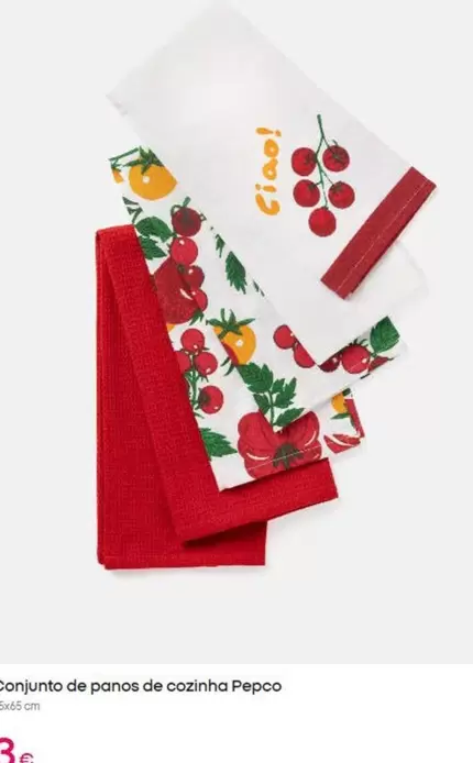 Pepco - Conjunto De Panos De Cozinha