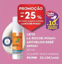 La Roche Posay - Leite Anthelios Bebe SPF50+