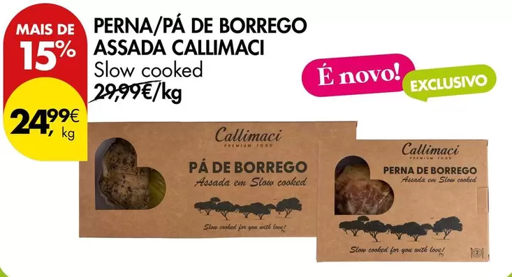Premium - Perna/Pa De Borrego Assada