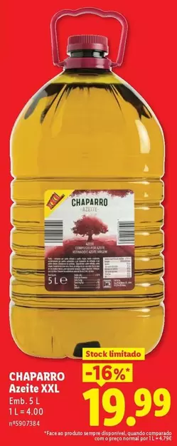 Chaparro - Aceite Xxl