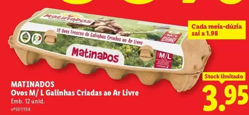 matinados - Ovos / 4l Galinhas Criadas Ao Ar Livre