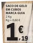 Marca Guia - Saco De Gelo Em Cubos