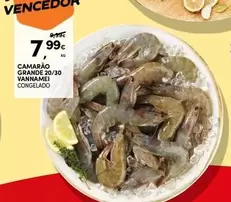 Camarão Grande 20/30 Vannamei