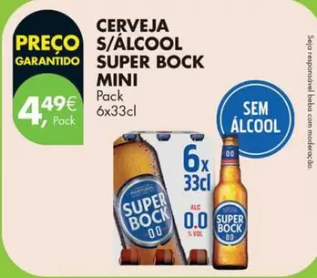 Mini - Cerveja S/Alcool Super Bock