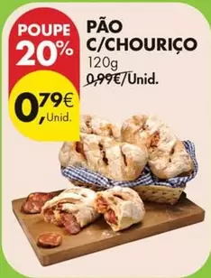 Pão C/chourico