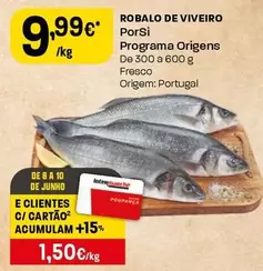 Porsi - Programa Origens Robalo De Viveiro