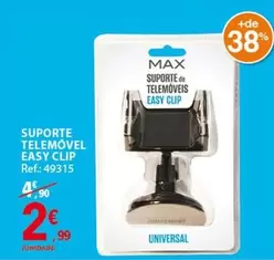 Max - Telemóvel Easy Clip