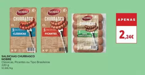 Nobre - Salsicha Churrasco
